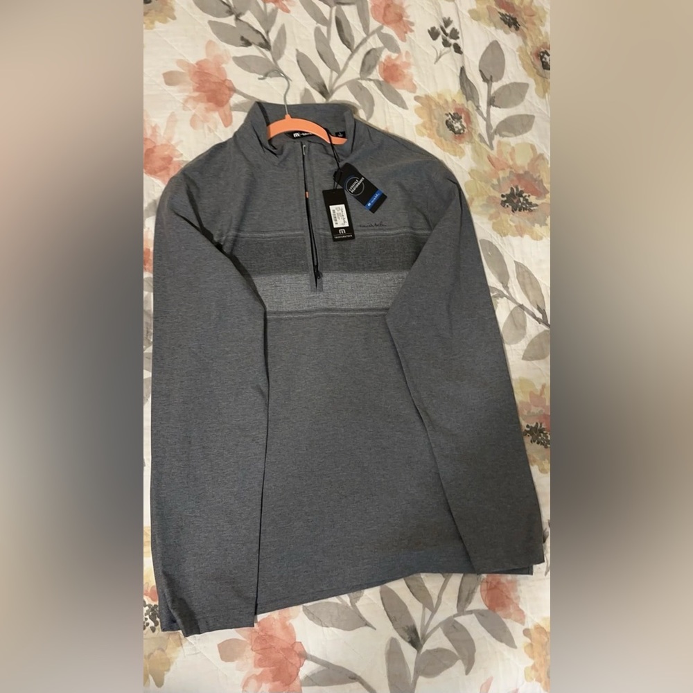 Travis Mathews half zip pullover